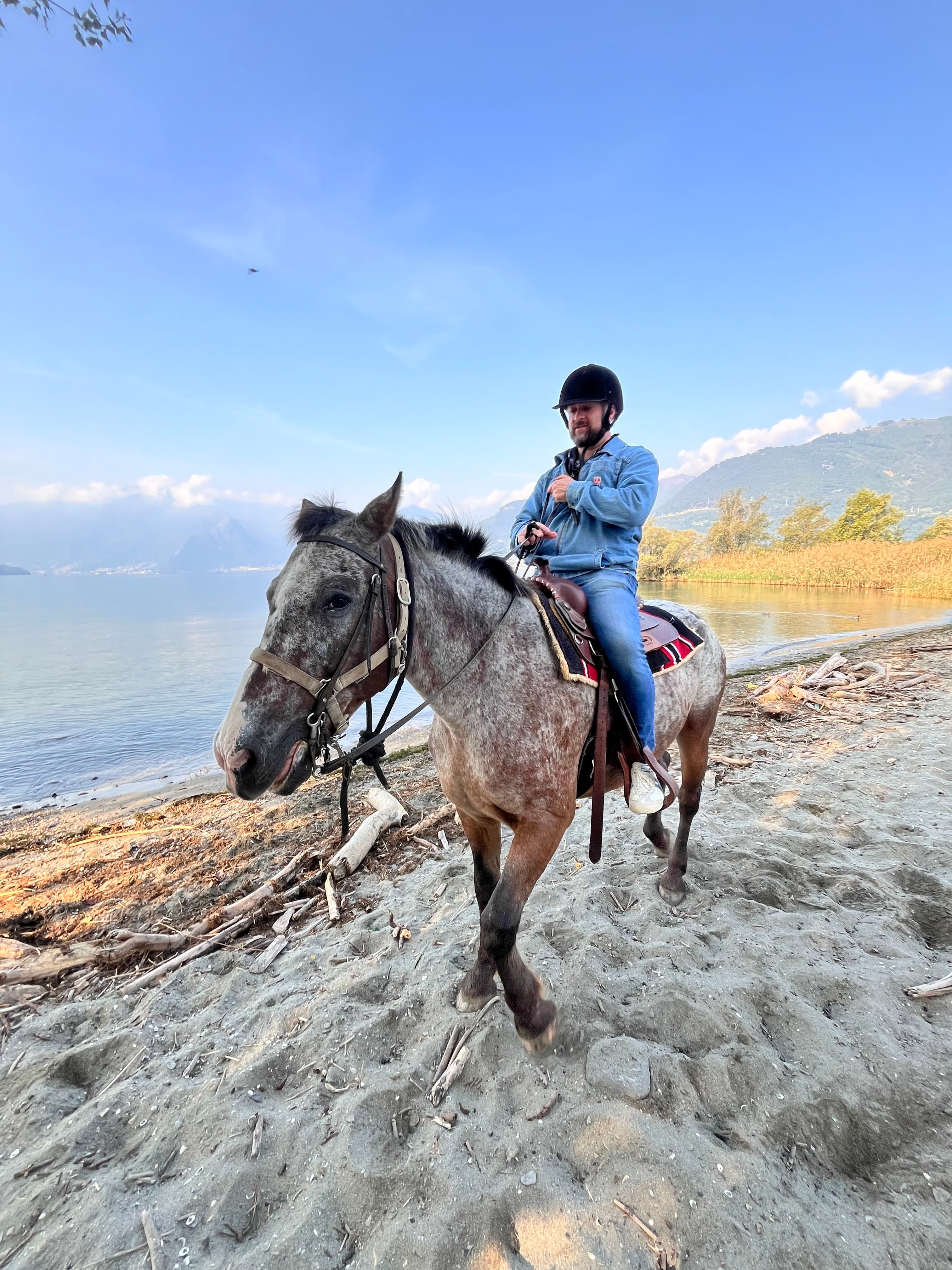First-hand Lake Como fieldwork