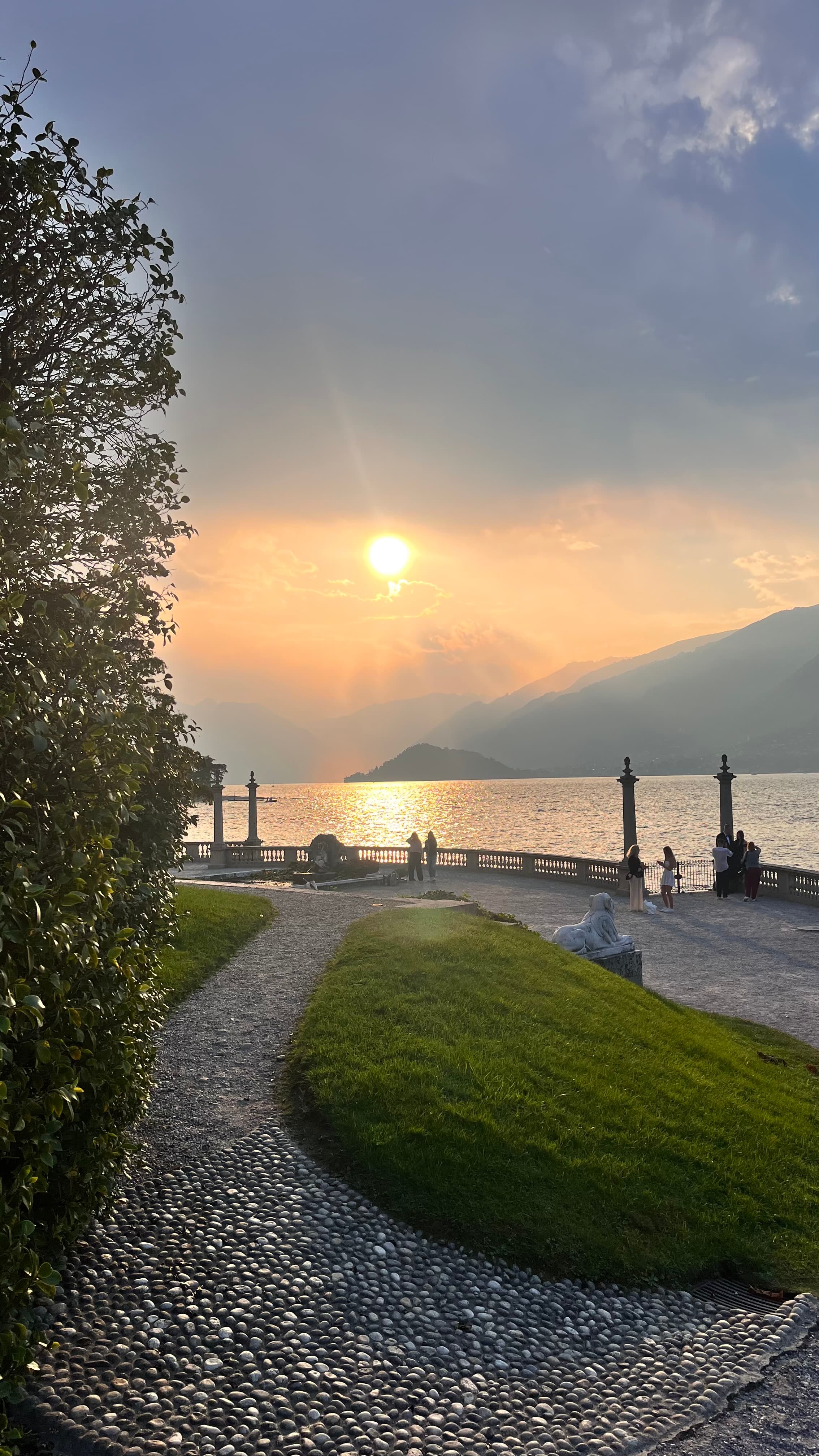 First-hand Lake Como fieldwork